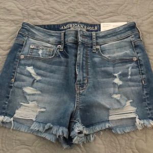 American eagle jean shorts